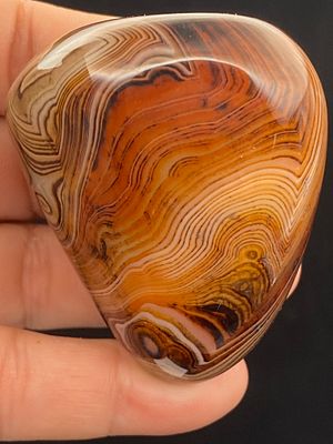 Rock, Crystal, Natural, Decor, Collectible, Freeform, Carving. Sardonyx Agate Polished Freeform