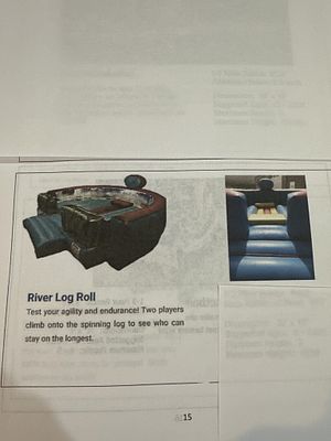 Log Roll. 2012 | Mfr. Cutting Edge | SN PS 031 | L20 W18 H8 | Comes with a blower