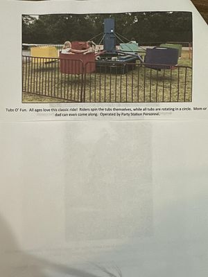 Tubs of Fun. Reman 2011 | Mfr. Fiberglass International | SN MA113 | 38 ft Radius