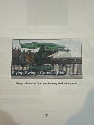 8 Passenger Swing. Reman 2011 | Mfr. Fiberglass International | SN MA112 | 42 ft Radius