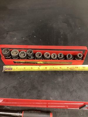 Mac 38 wobble head metric sockets