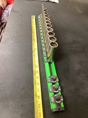 Snap on deep well sockets