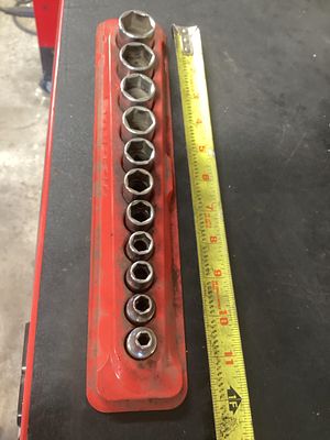 Snap on 3/8 standard Sockets