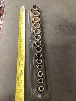 Snap on 3/8 impact sockets metric