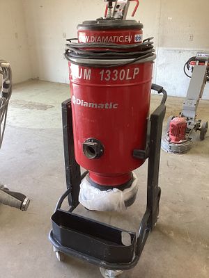 Diamatic Industrial Vacuum. 120V, Manufactured October 2019
