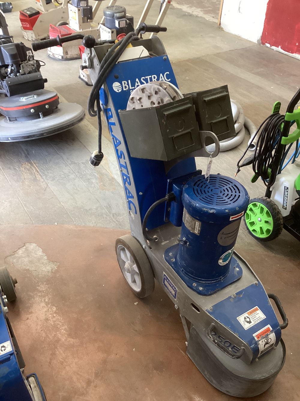 Blastrack Floor Grinder 250E. 220V
