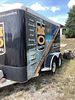 Double Axle Enclosed Trailer. 12' L x 6' W, Built 2000, 15' Overall Length with TongueImage - 2