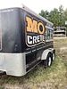Tandem Axle Enclosed Trailer. 12' L x 6' W Box, Nearly New Rubber, 15' Overall LengthImage - 3