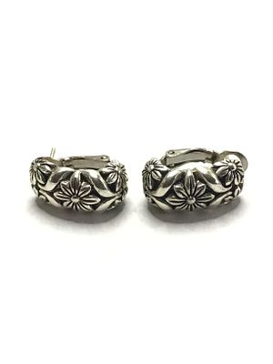 Sterling silver earrings. Sterling earrings weighing 8.58 grams total.