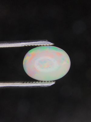 Opal cabachon. 12.5x9.25mm opal cabachon. 3.20 carats total