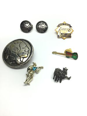 Various pins. Lot of various pins