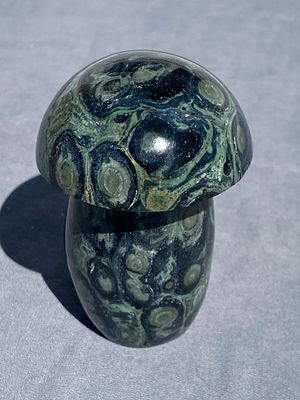 Mushroom, Nebula Stone, Rock, Carving, Collectible. Mushroom: Nebula Stone 3"