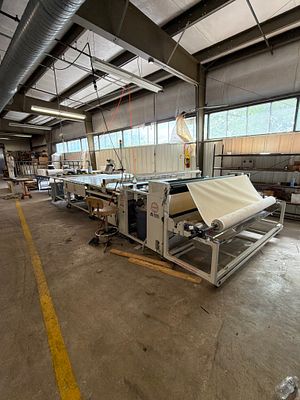Sewing Automation Machine. Atlantic Attachment Company . Panel Cutter Kiss 1393 Cuts plain good 