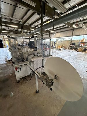 Teknomac boarder machine. Jump in tack boarder machine Barley used 2017 model