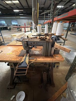 Galkin Singer 300. Double Handle mattress maker Working condition