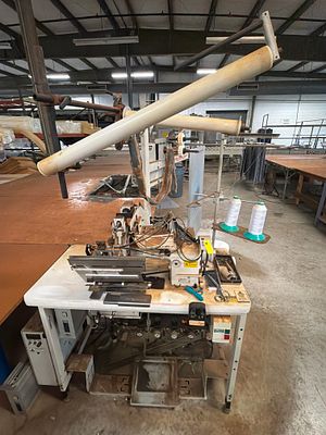 Ruffler for gusset set up. 1335MD ruffeler Atlanta attachment Company