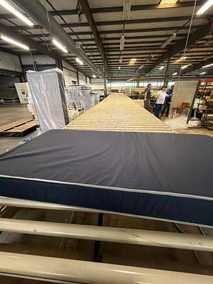 Conveyor belt. 86 inches wide by 80 feet long +/-