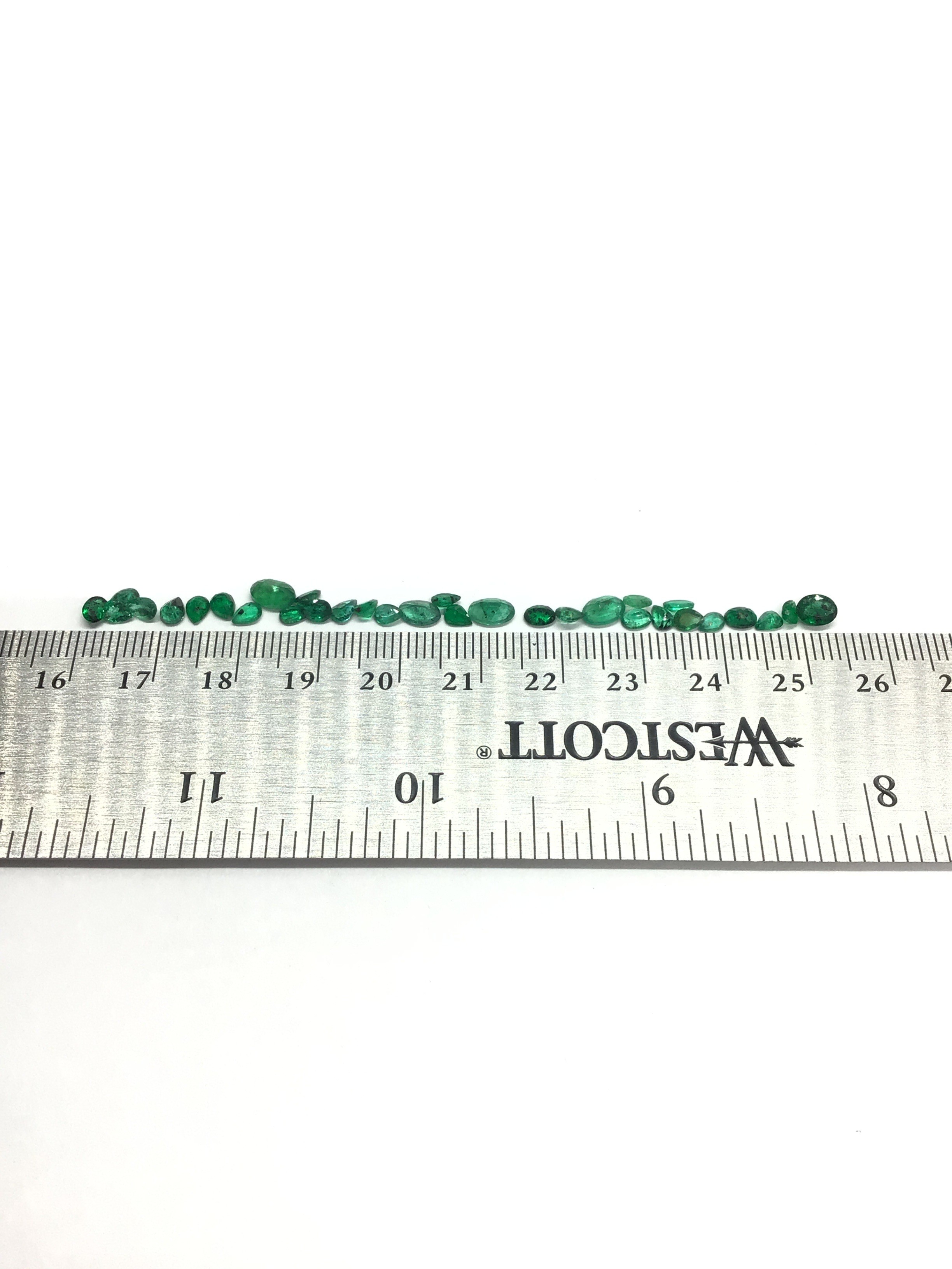Emerald gemstones