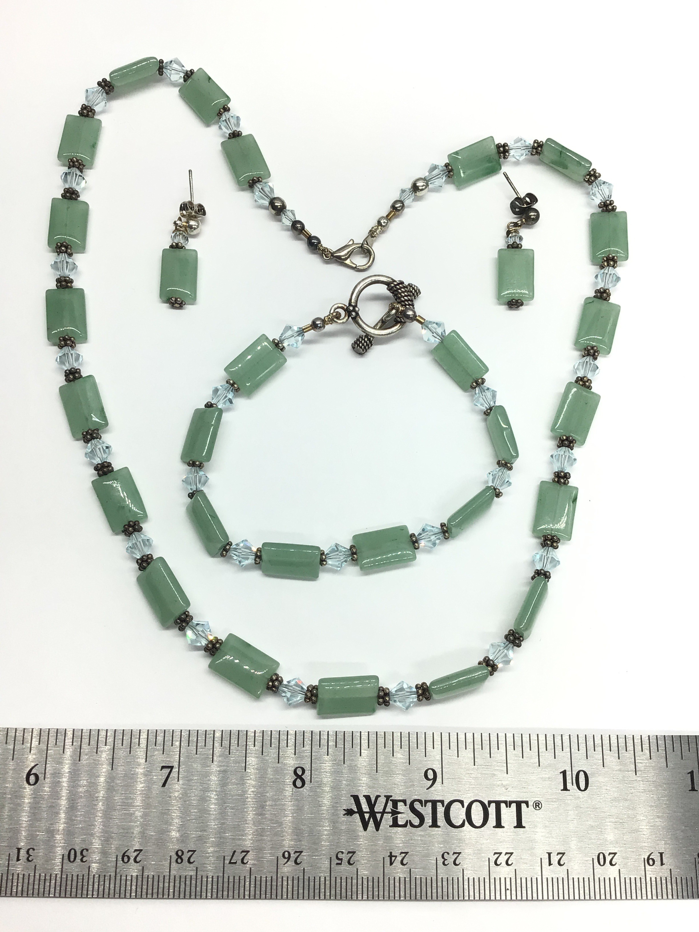 Sterling silver jewelry set