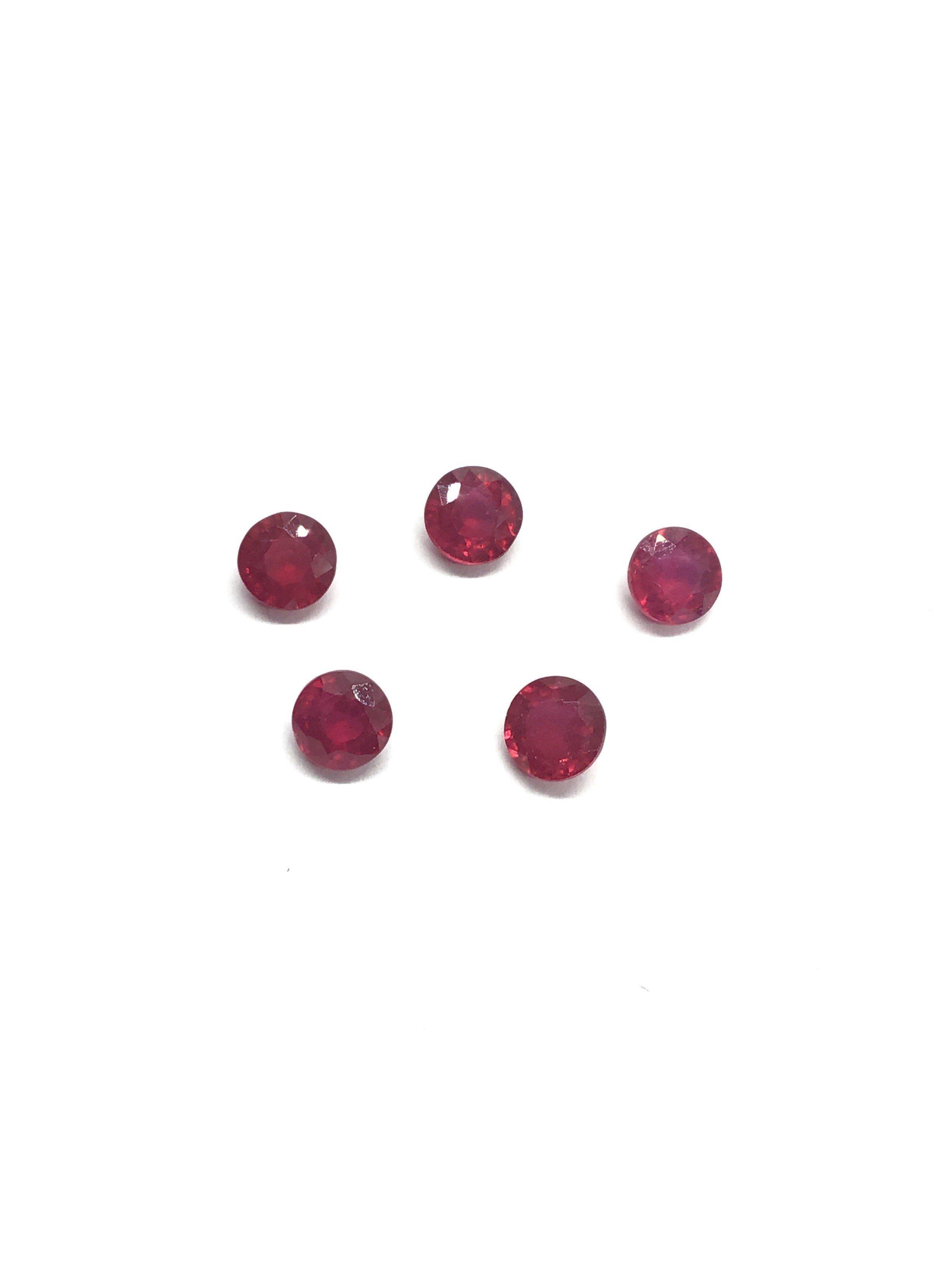 Ruby gemstones