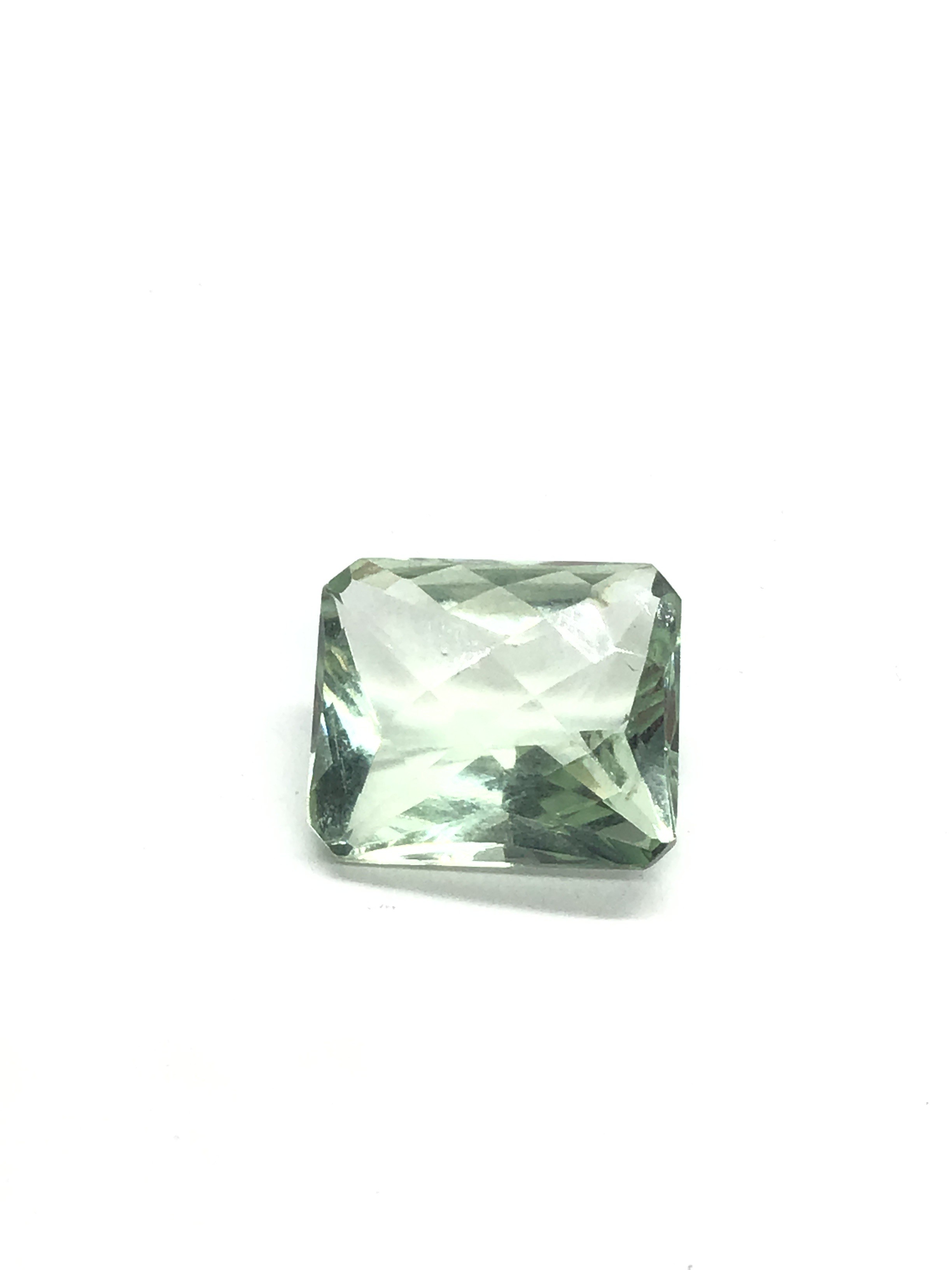 Hiddenite gemstone.