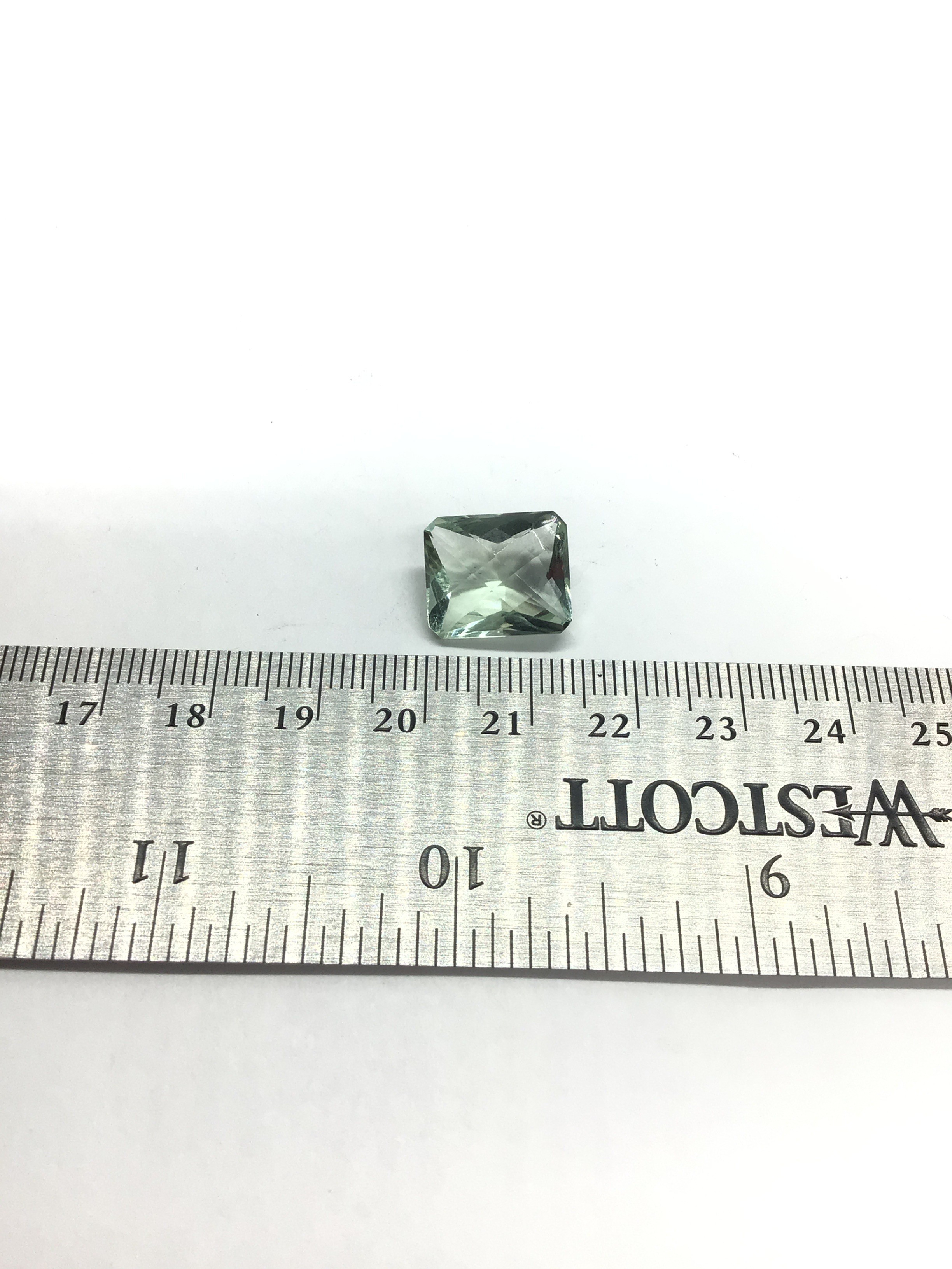 Hiddenite gemstone.
