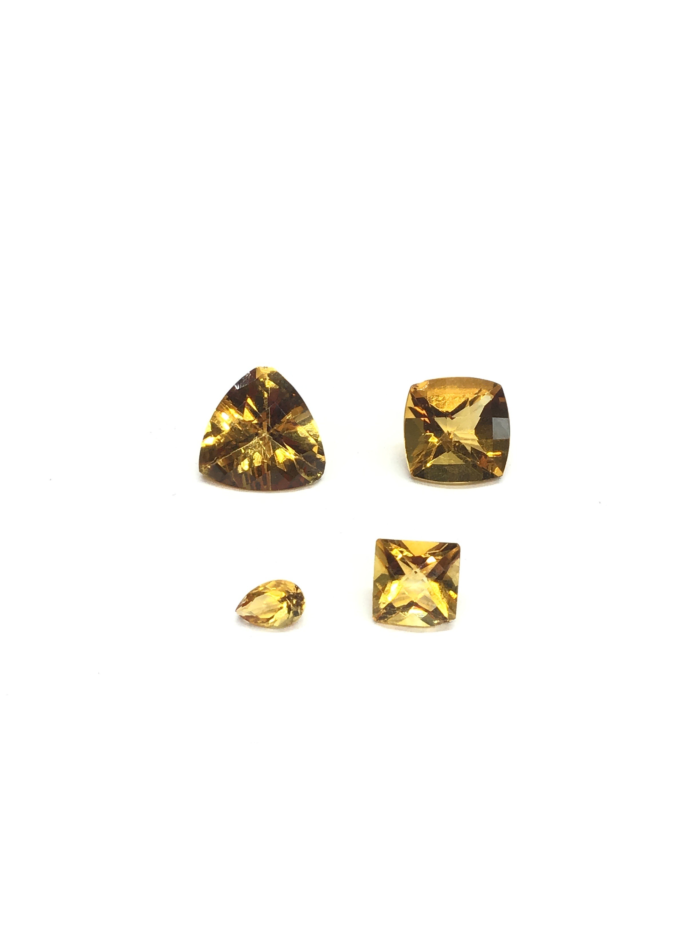 Citrine gemstones