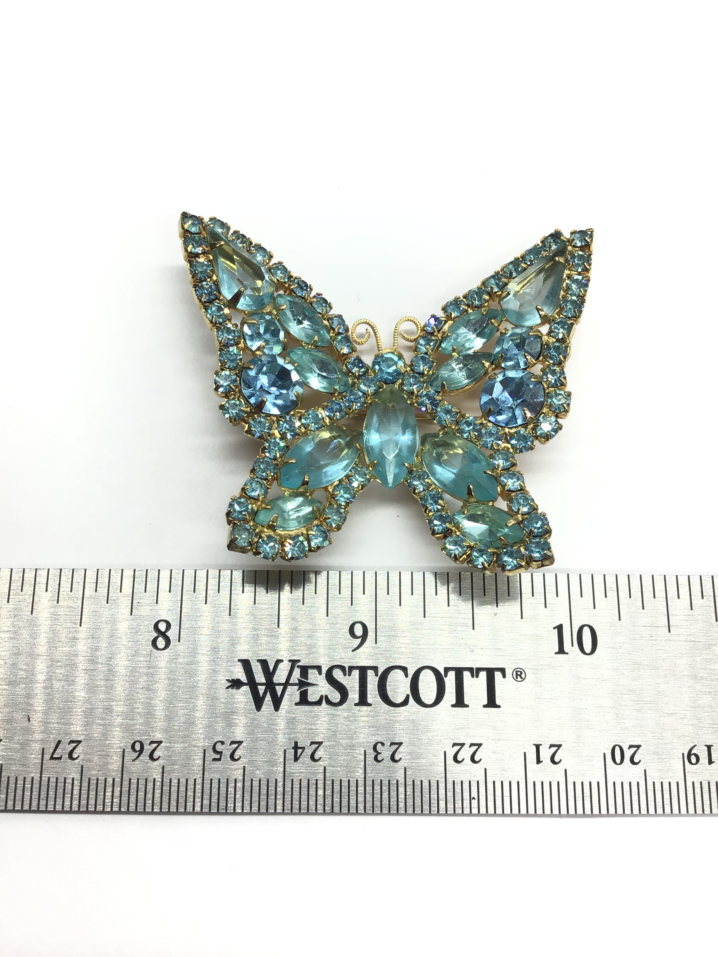 Vintage butterfly brooch