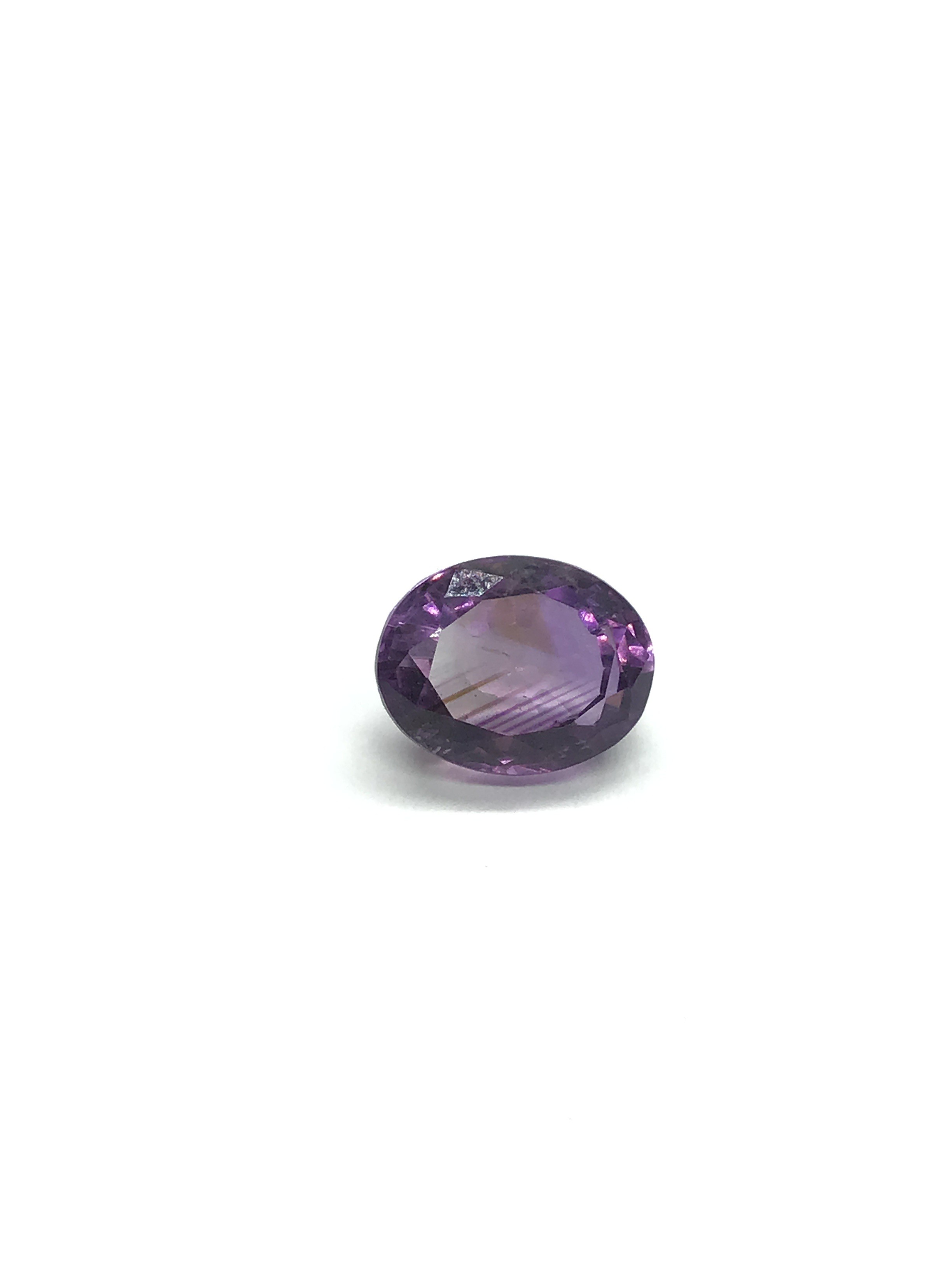 Amethyst gemstone