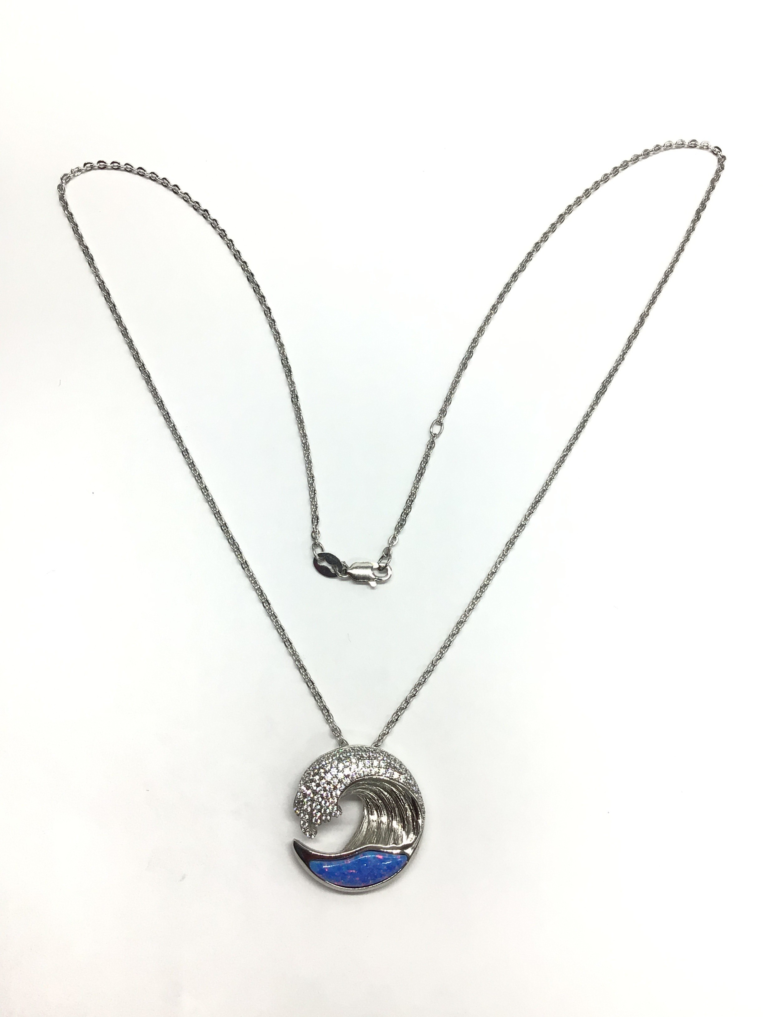 Sterling silver necklace with pendant