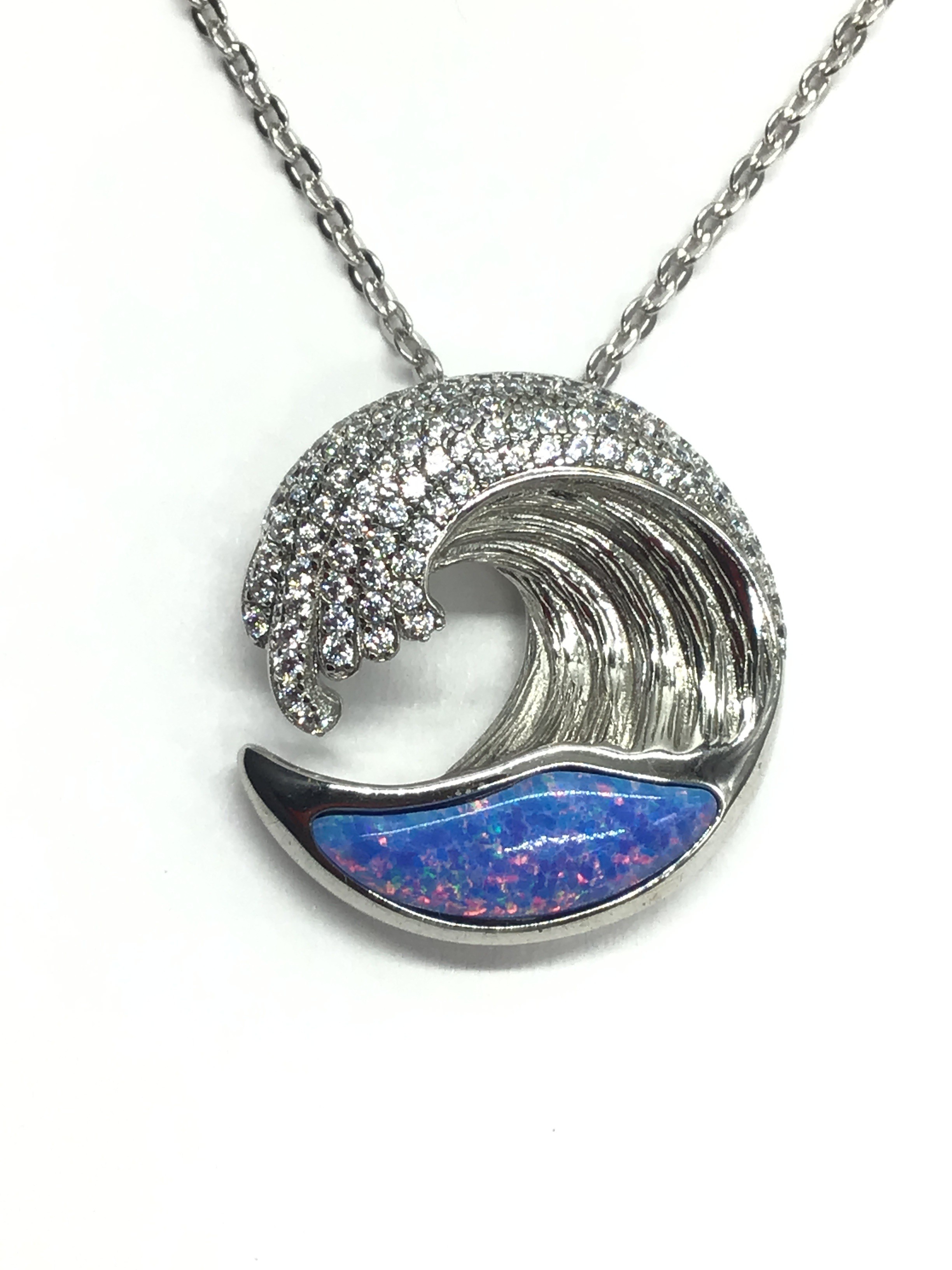 Sterling silver necklace with pendant