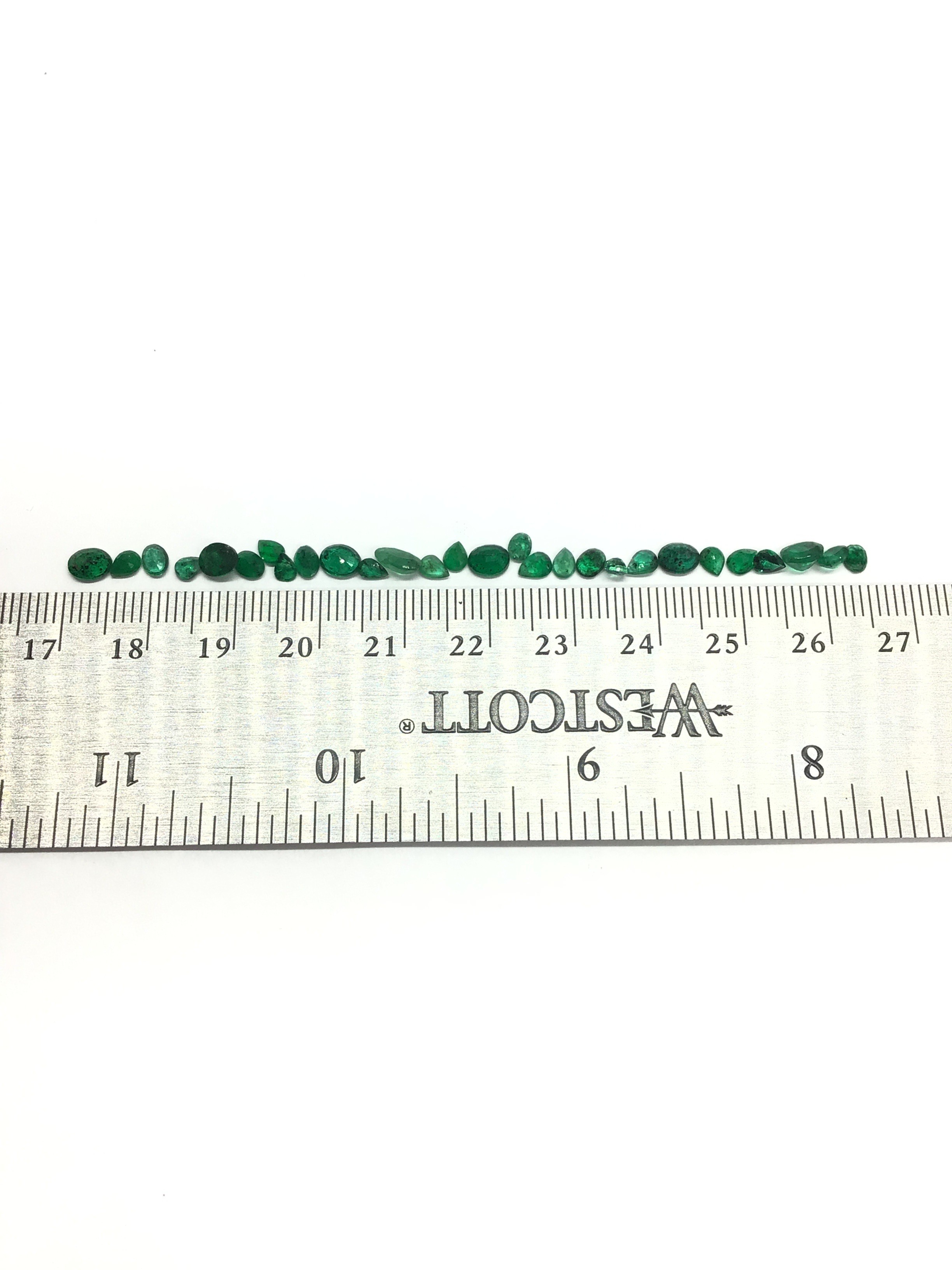 Emerald gemstones
