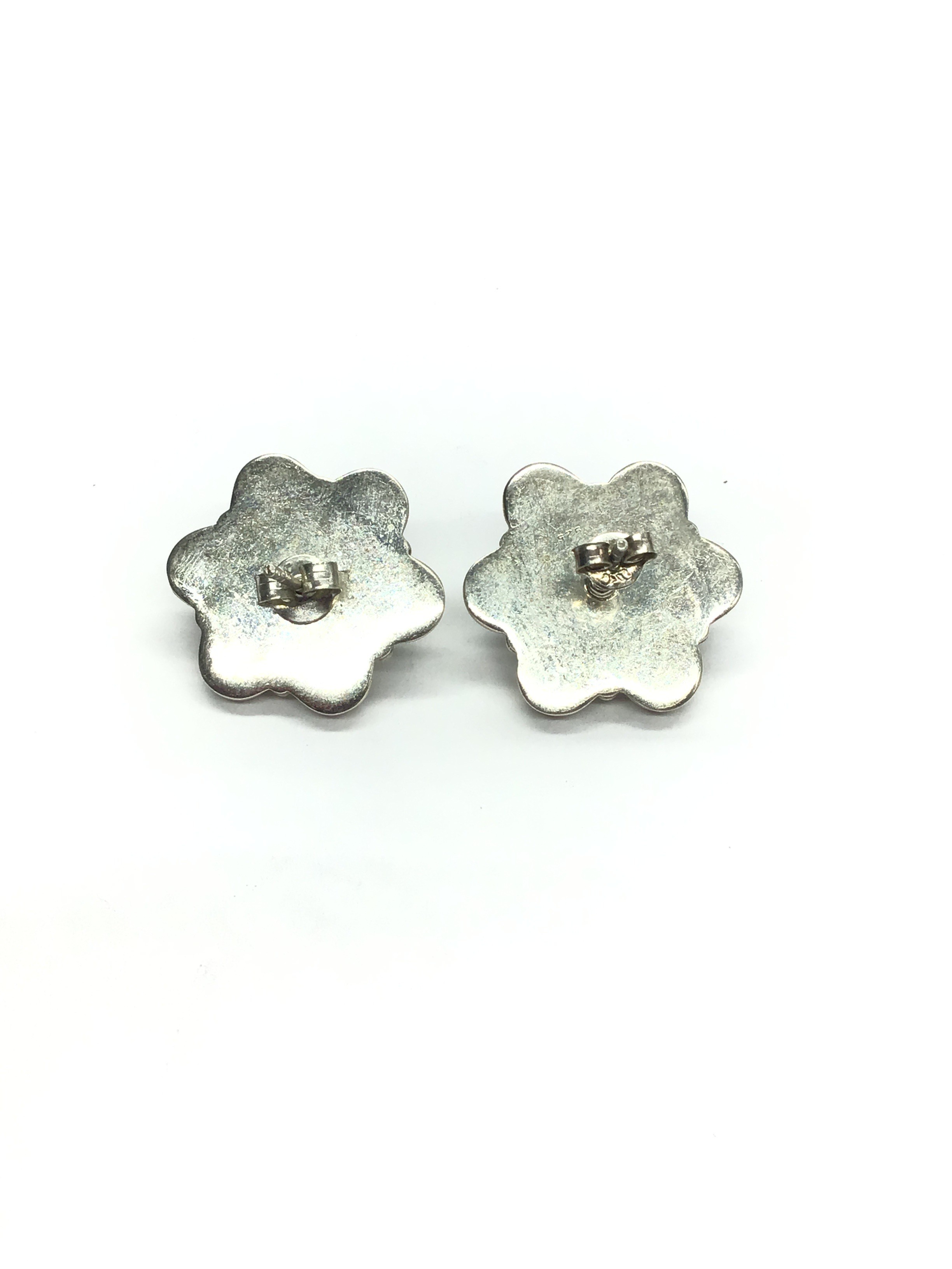 Sterling silver earrings