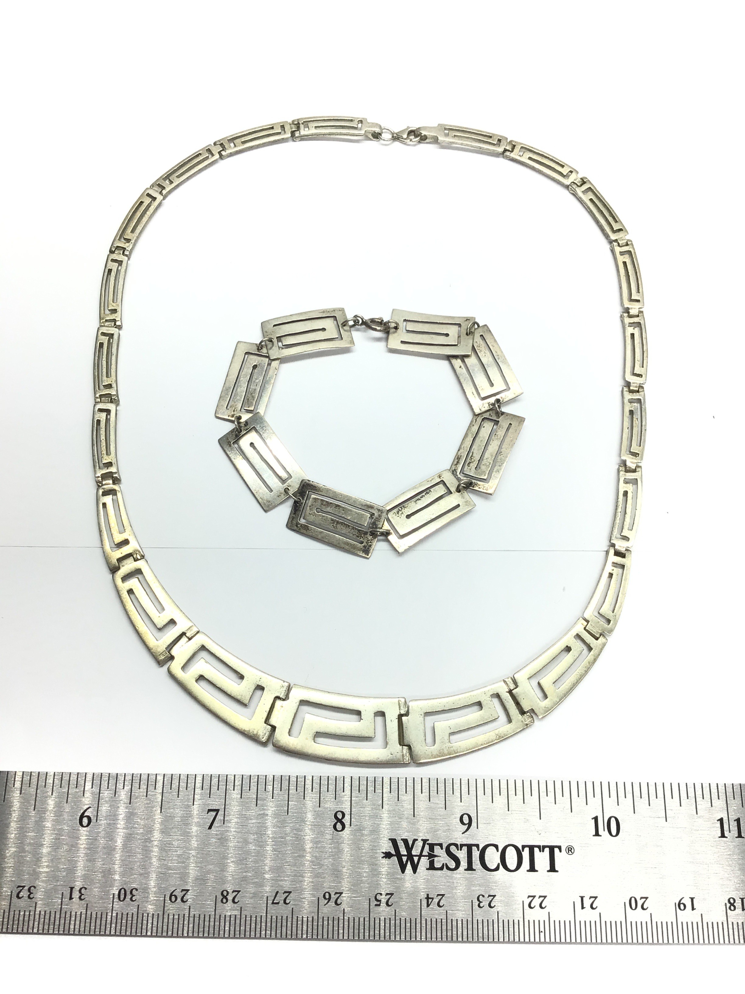 Sterling silver jewelry set