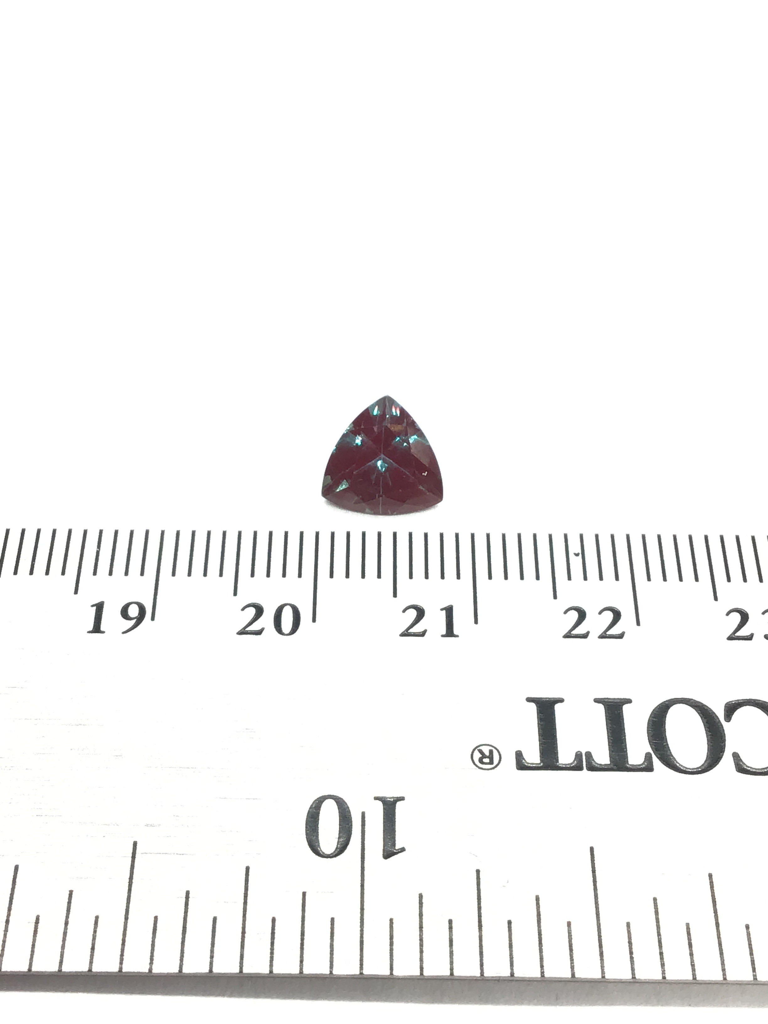Mystic topaz gemstone