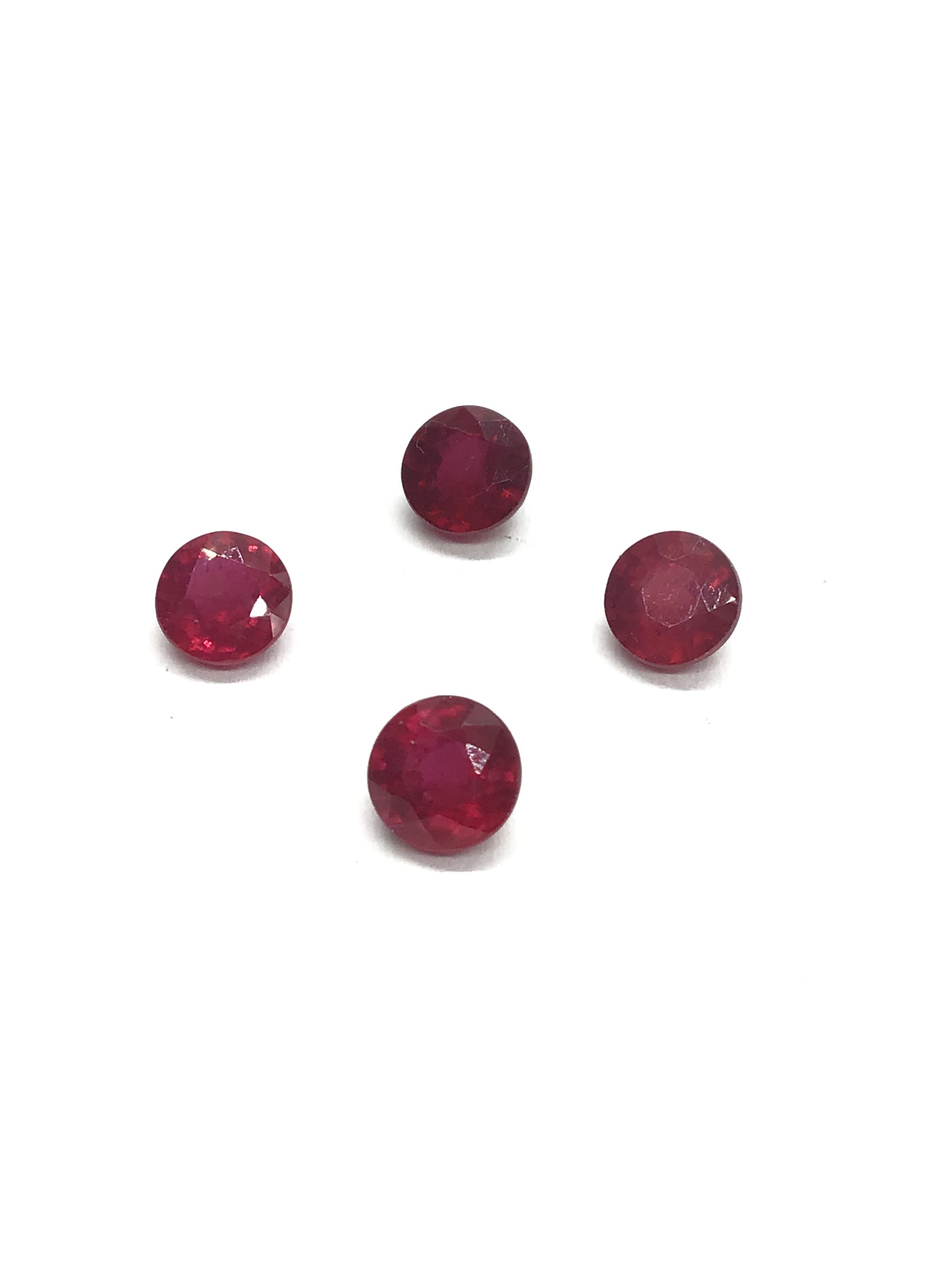 Ruby gemstones