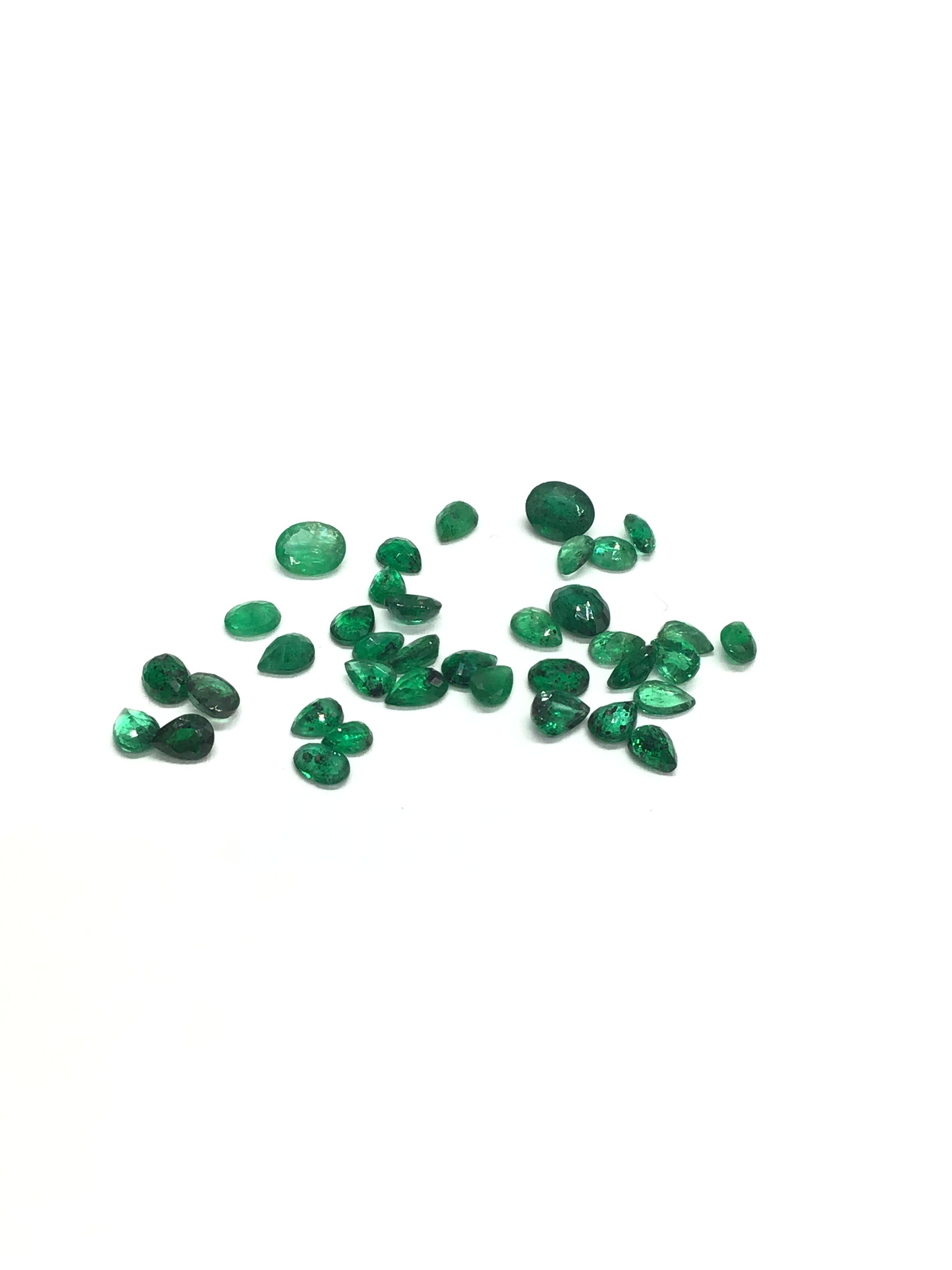 Emerald gemstones