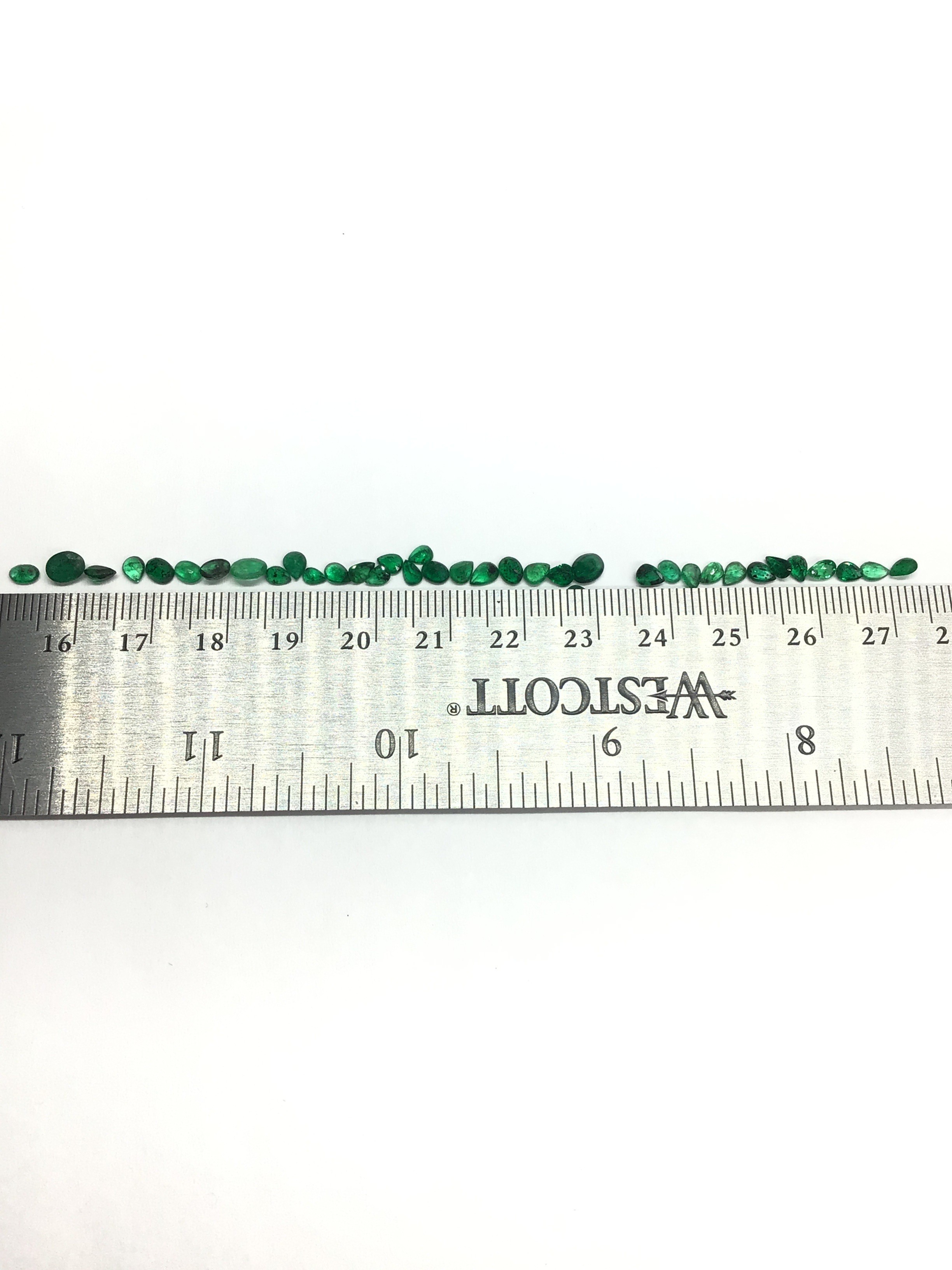 Emerald gemstones