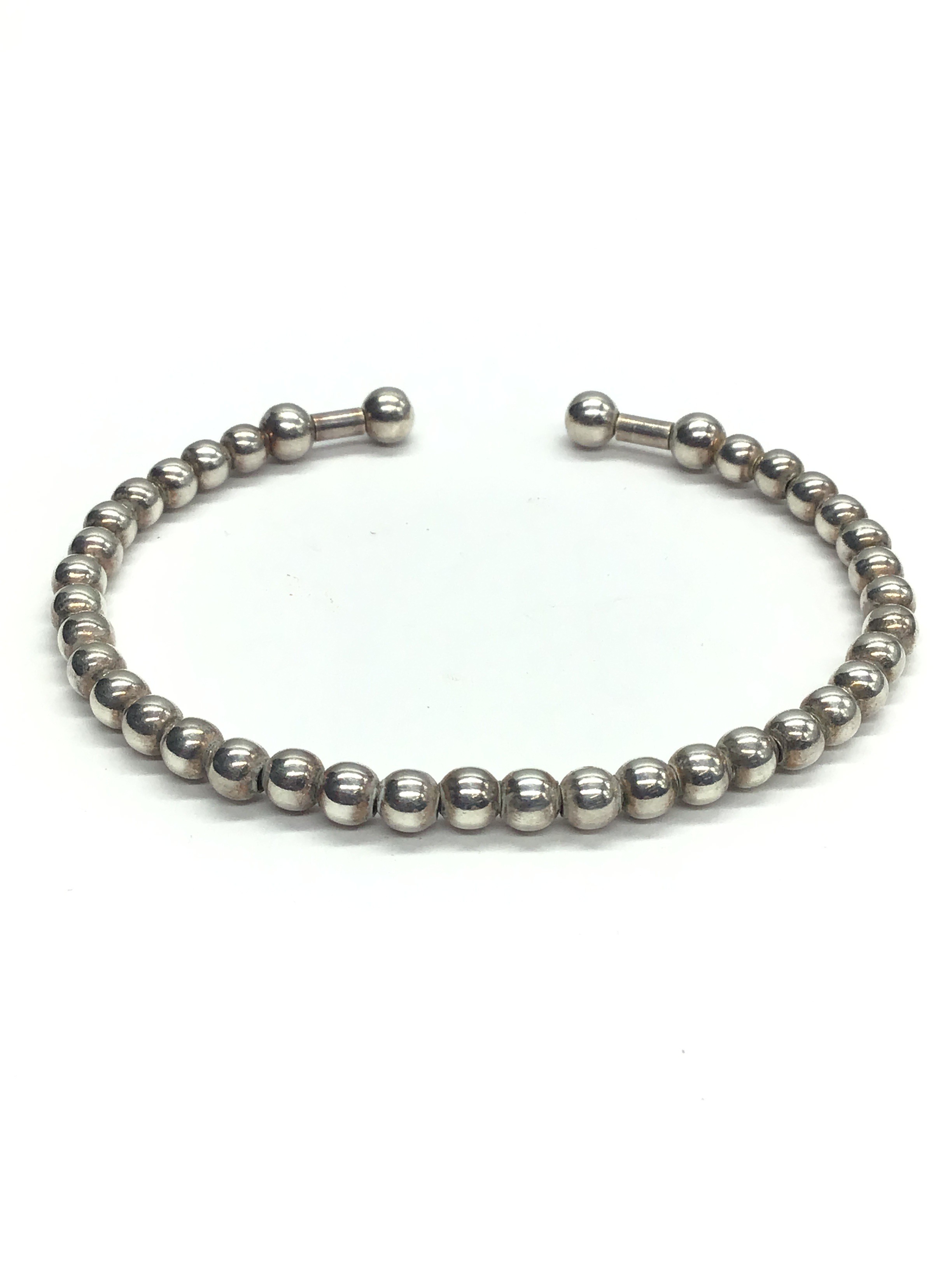 Sterling silver cuff bracelet