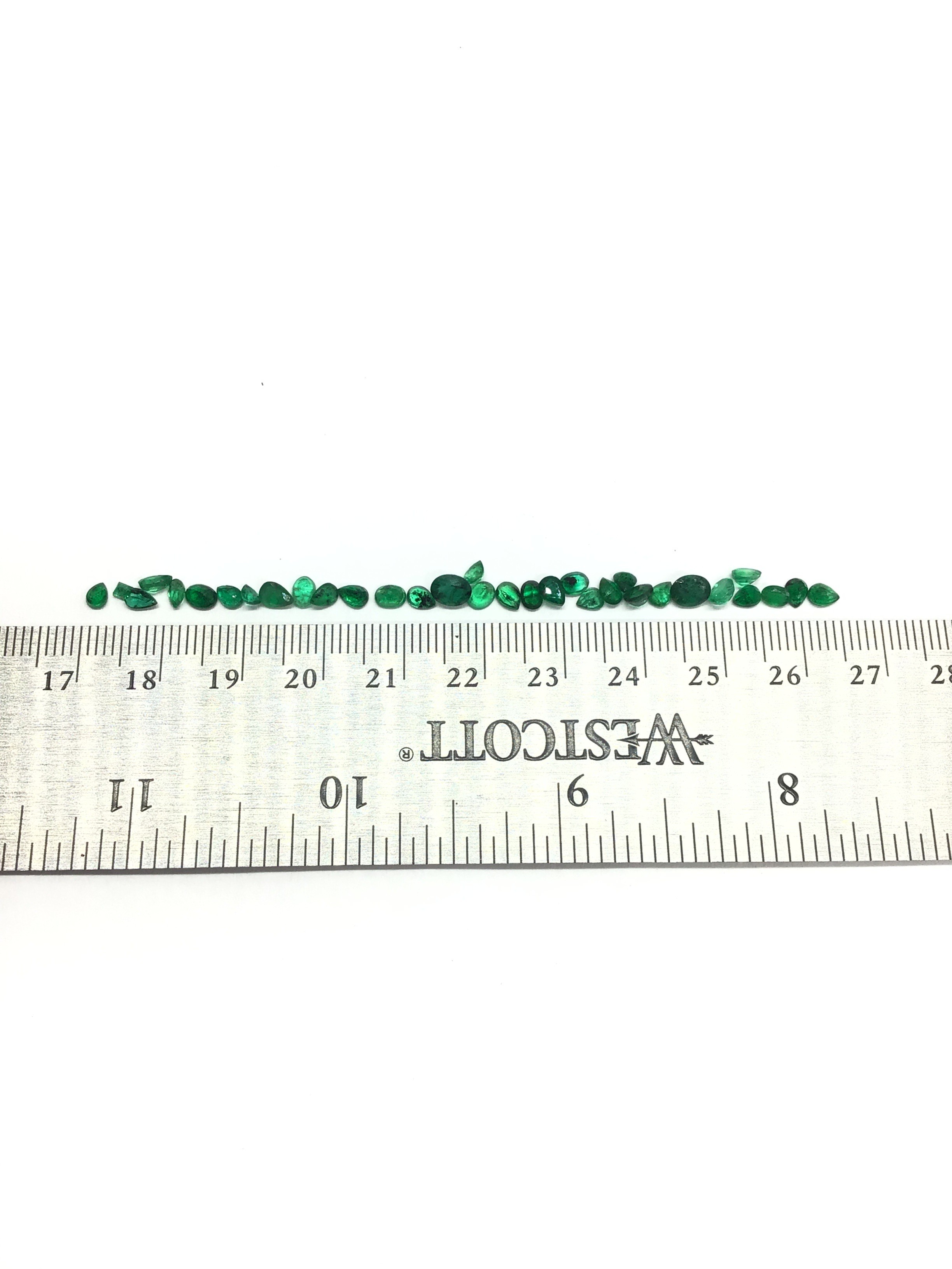 Emerald gemstones