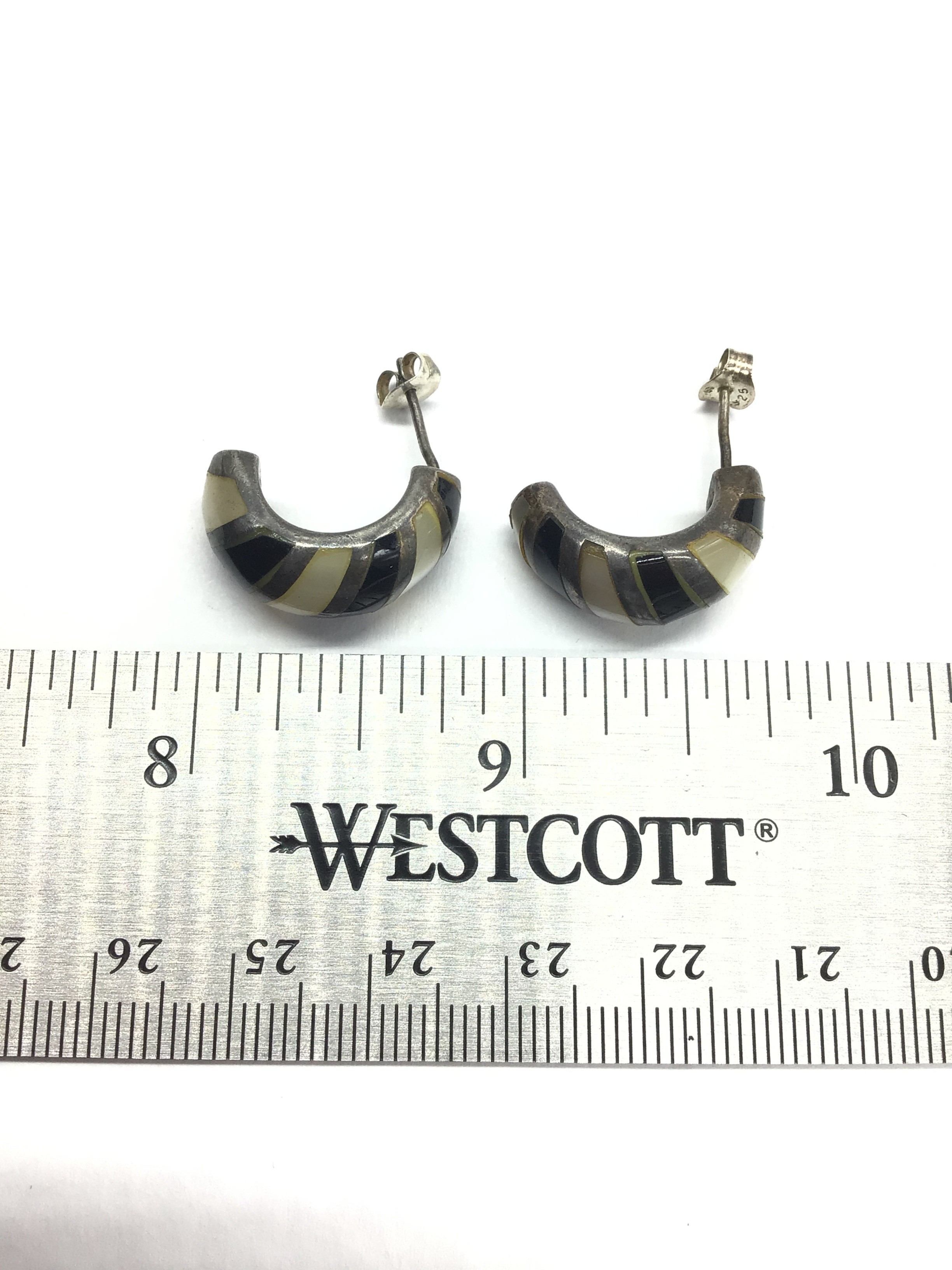 Sterling silver earrings