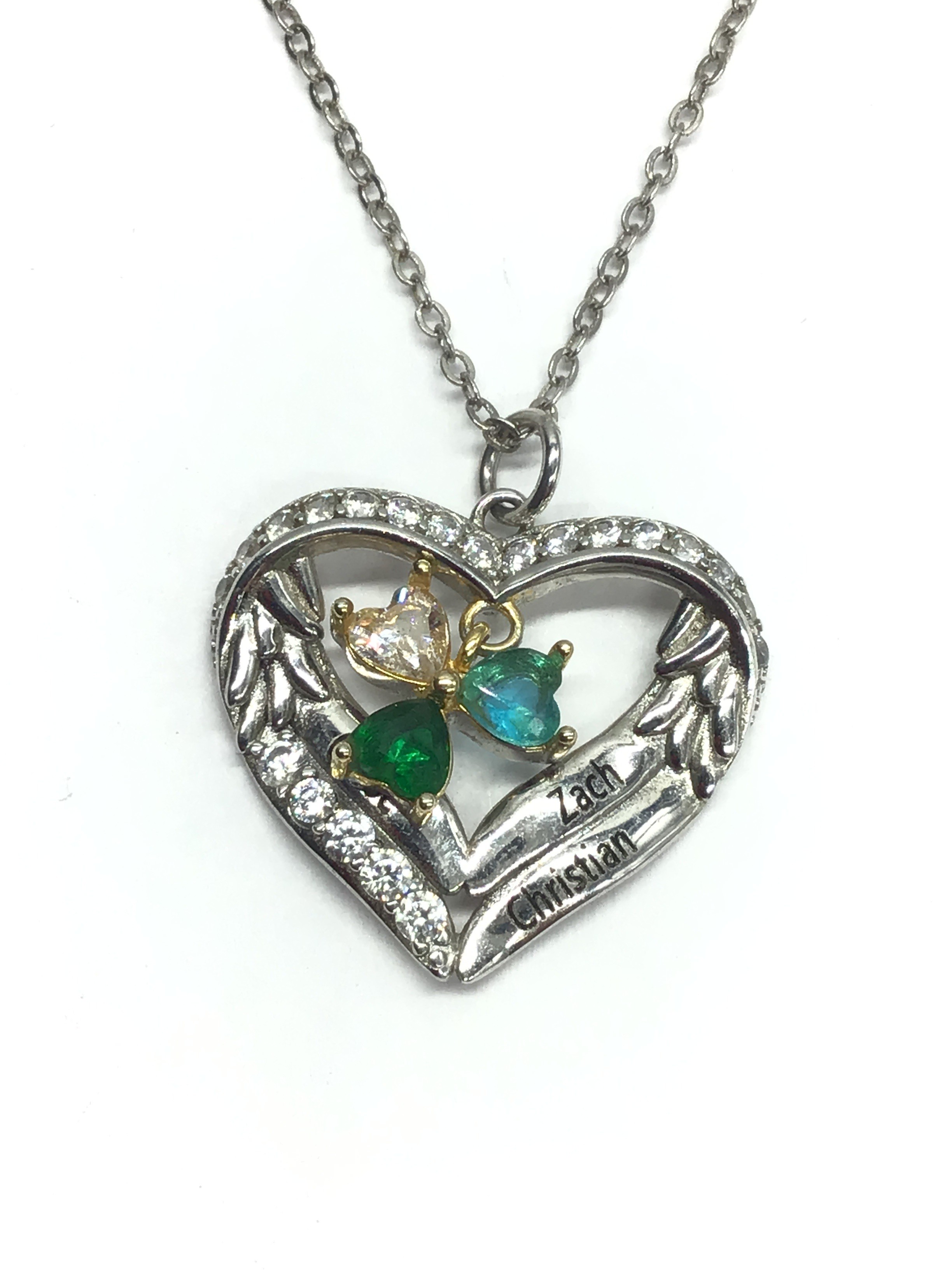 Sterling silver necklace with pendant