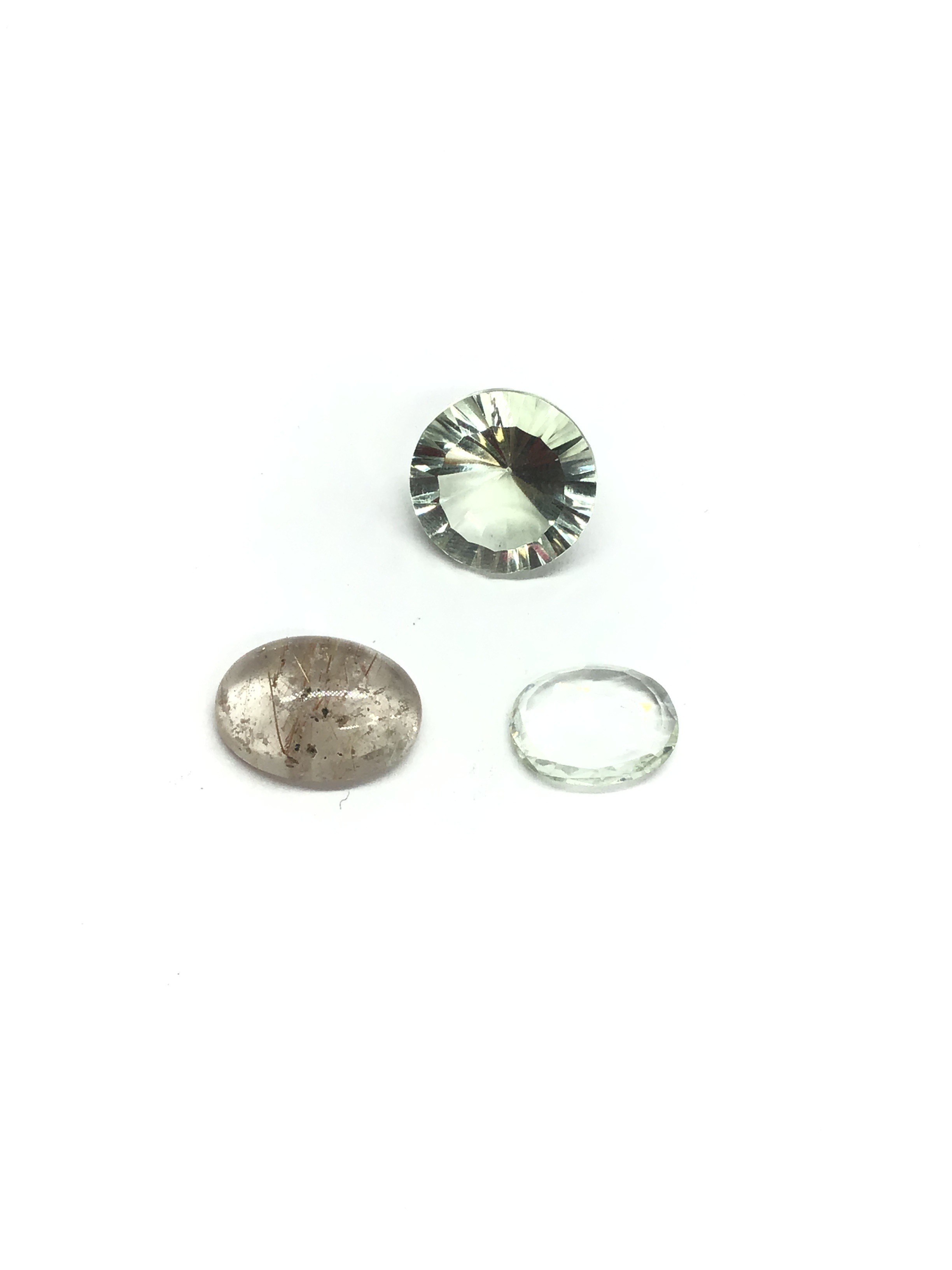 Quartz gemstones