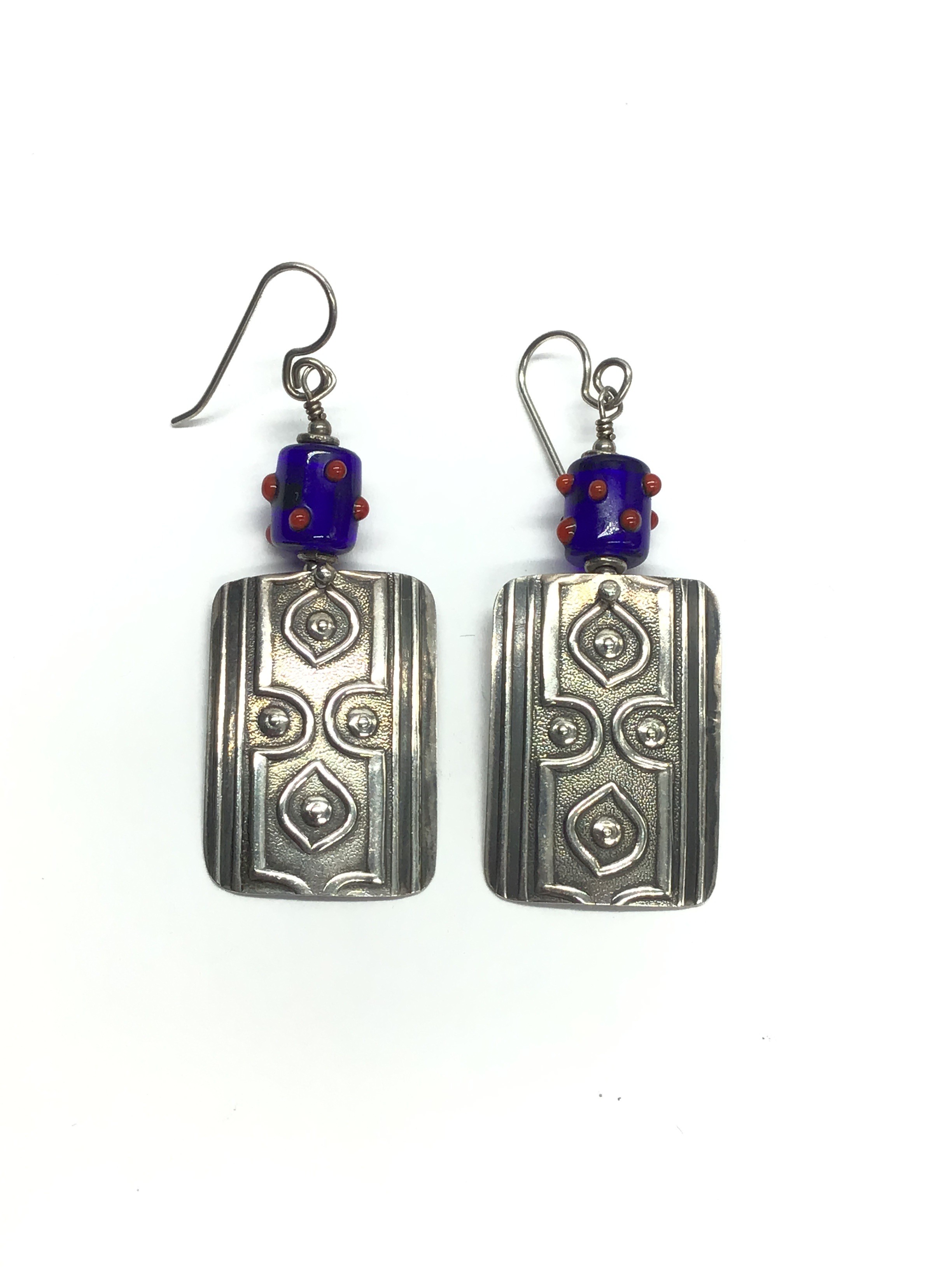 Sterling silver earrings