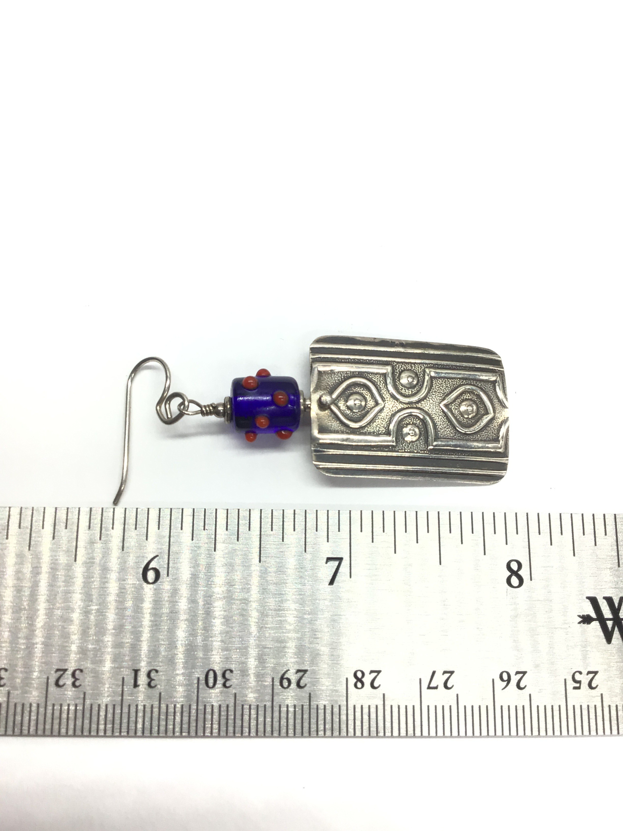 Sterling silver earrings