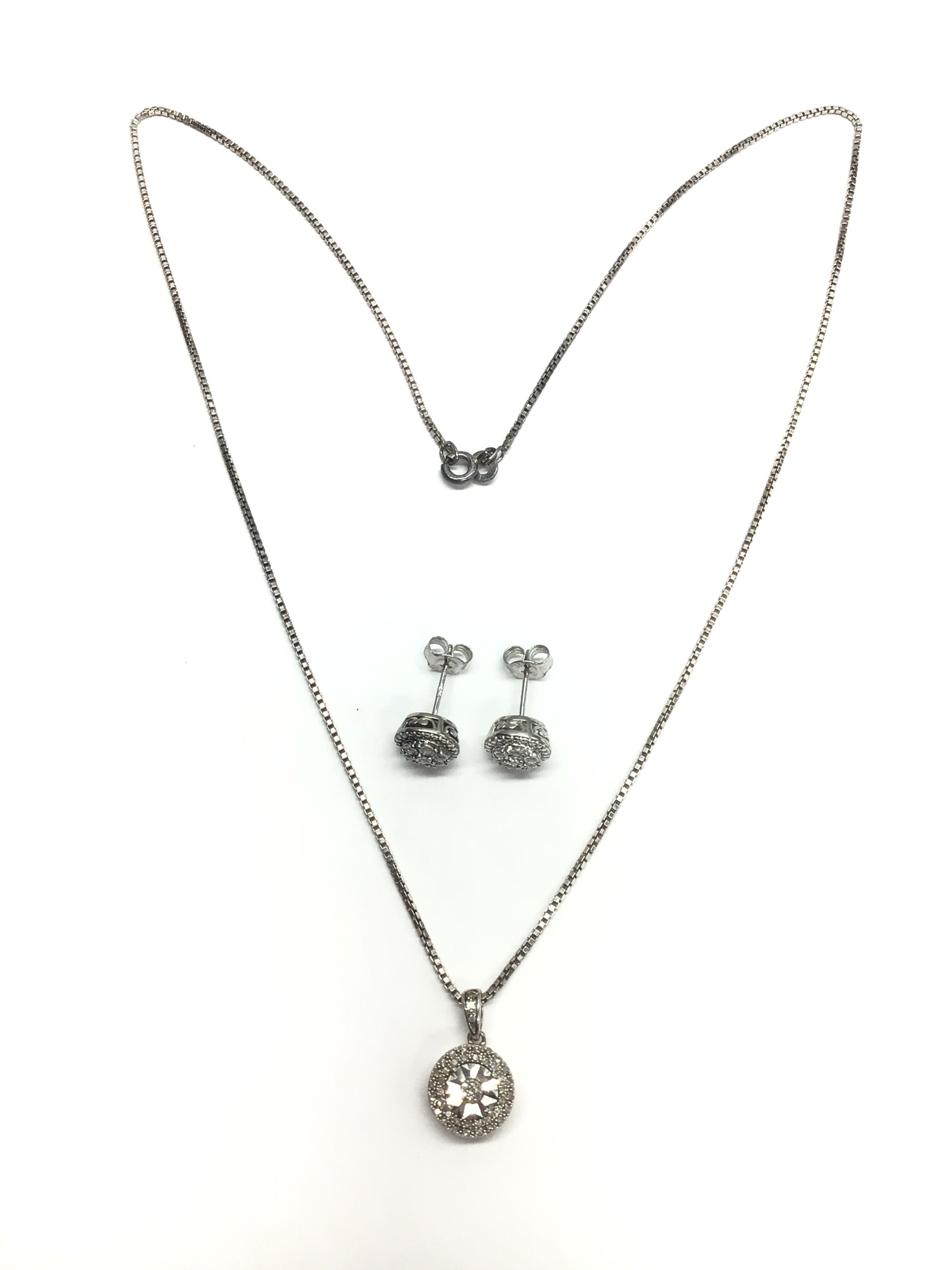 Sterling silver jewelry set