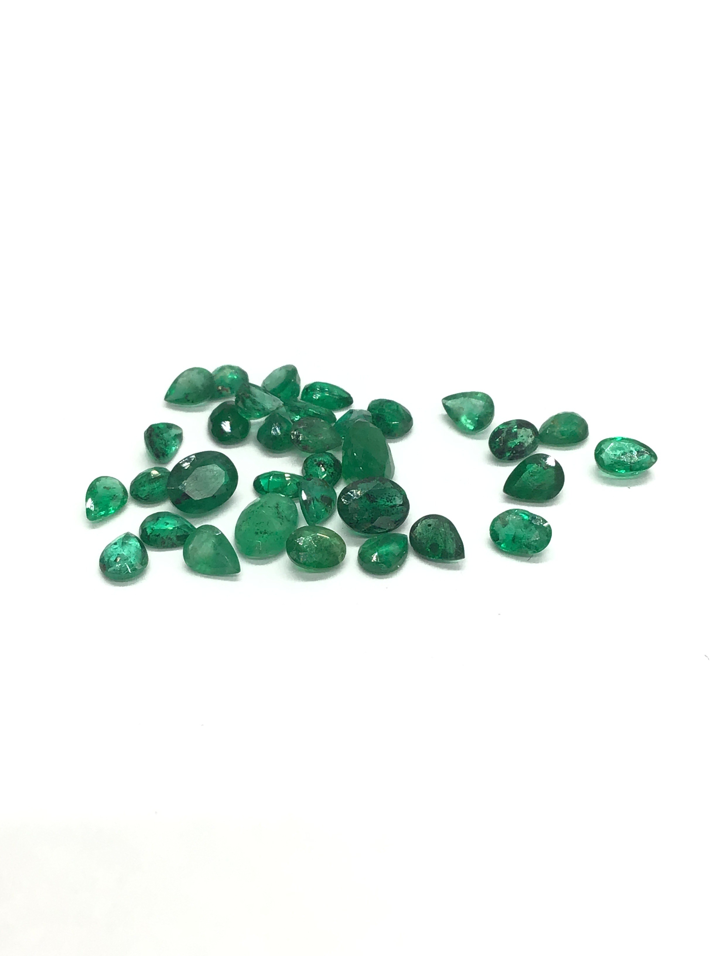Emerald gemstones