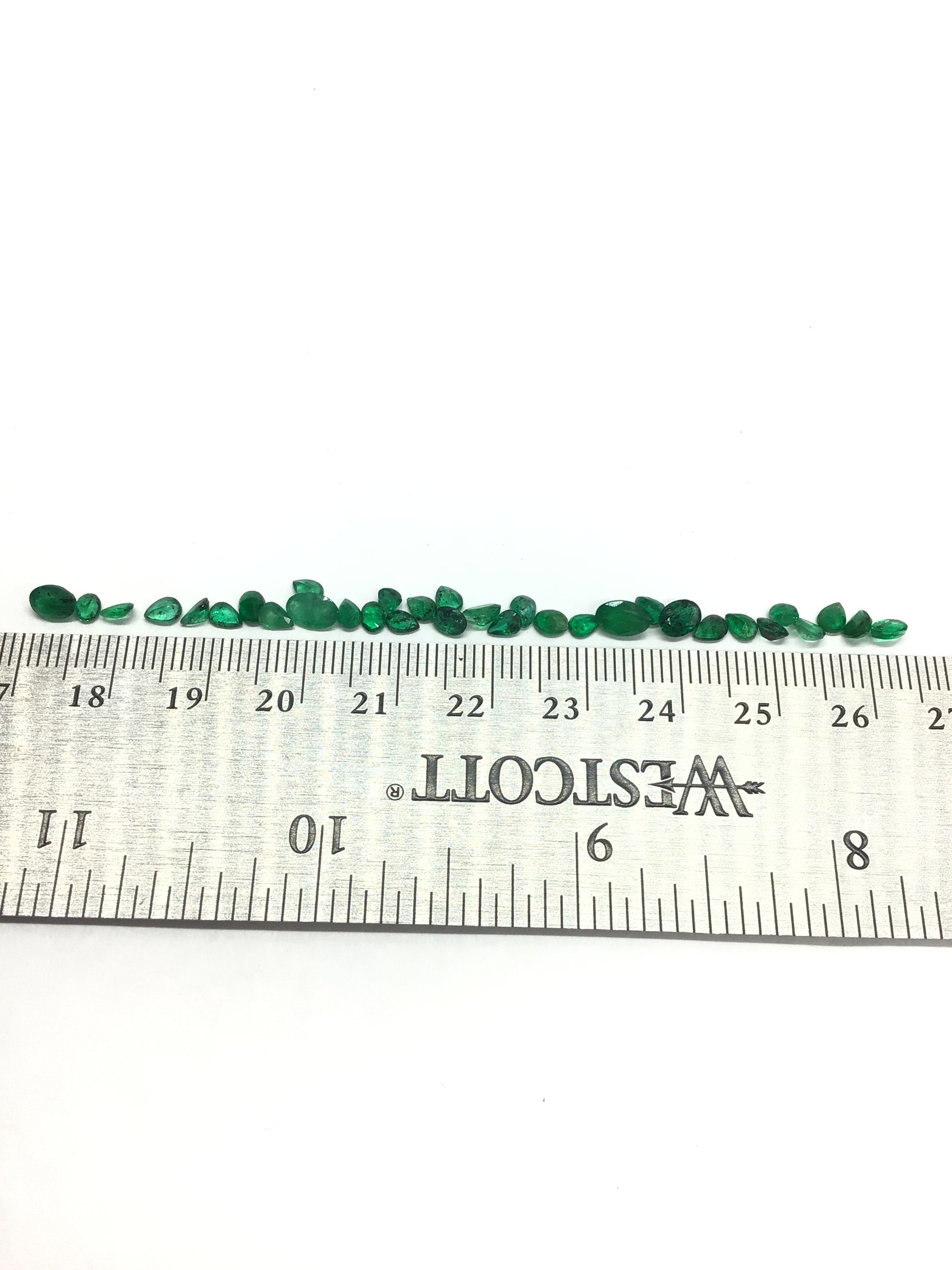 Emerald gemstones