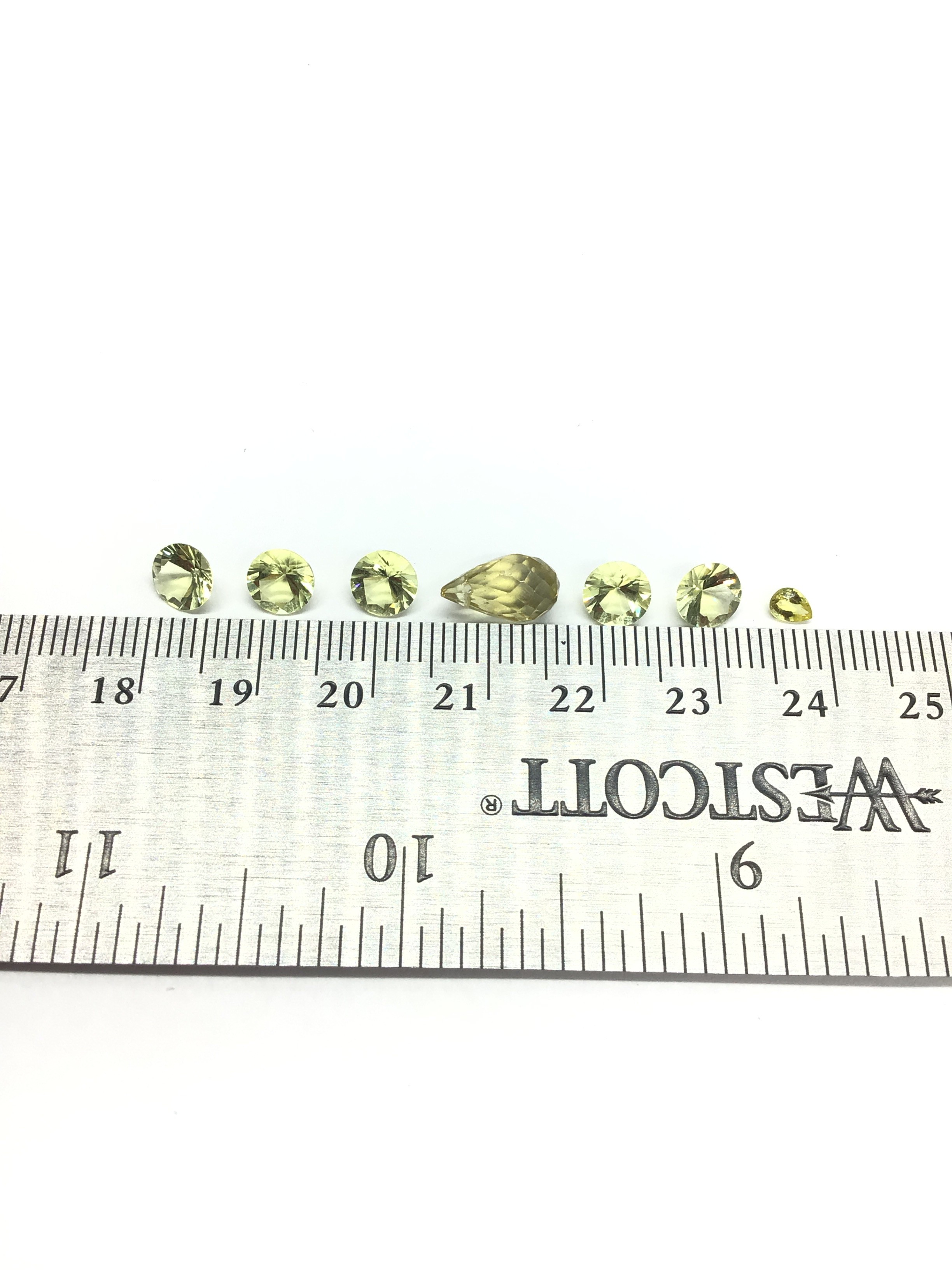 Lemon Quartz gemstones