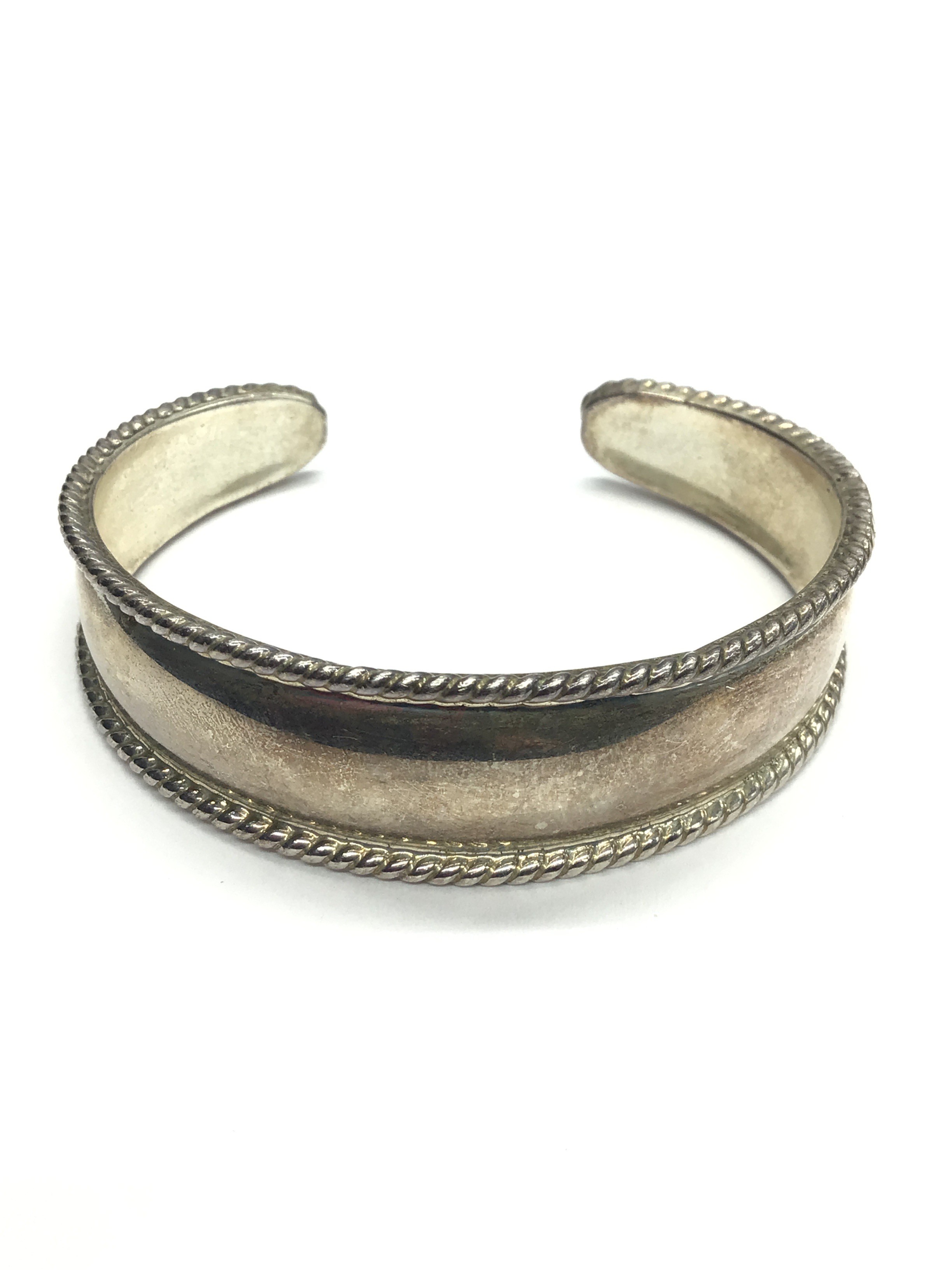 Sterling silver cuff bracelet